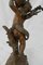19th Century Cherub Candlestick by Auguste Moreau Spelter, Image 5