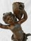 19th Century Cherub Candlestick by Auguste Moreau Spelter 10