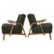 Lounge Chairs in Oak by Krasna Jizba, Czechoslovakia, 1960s, Set of 2 1