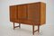 Credenza alta in teak di EW Bach per Sejling Skabe, Danimarca, anni '50, Immagine 9