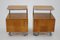 Czechoslovakian Bauhaus Bedside Tables, 1940s, Set of 2, Image 2