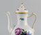 Saxon Flower Coffee Pot in Hand-Painted Porcelain from Royal Copenhagen 2