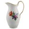 Pichet Fleur Saxon en Porcelaine Peinte à la Main avec Fleurs de Royal Copenhagen 1