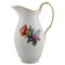 Saxon Flower Jug in Hand-Painted Porcelain With Flowers from Royal Copenhagen 1