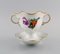 Saxon Flower Sauce Boat in Hand-Painted Porcelain from Royal Copenhagen, Image 3
