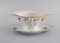 Saxon Flower Sauce Boat in Hand-Painted Porcelain from Royal Copenhagen 4