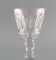 Copas de vino francesas Art Déco de cristal de Baccarat. Juego de 3, Imagen 5