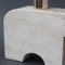 Vintage Italian Travertine Elephant Table Lamp by Mannelli Bros, 1970s 10