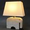 Vintage Italian Travertine Elephant Table Lamp by Mannelli Bros, 1970s, Image 3