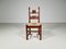 Solid Oak Dining Chairs with Rush Seats, 1960s, Set of 10 7