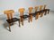 Dining Chairs by Sapporo for Mobil Girgi, 1970s, Set of 6 5