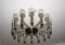 Vintage Metal Chandelier by Scolari, 1970s, Image 1