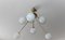 Lámpara de araña moderna en forma de globo, años 60, Imagen 9