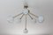 Lámpara de araña moderna en forma de globo, años 60, Imagen 8