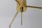 Brass and Opaline Pendant Lamp from Stilnovo, 1960s, Image 10