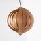 Spiral Kinetics Hanging Lamp in Wood 8