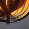 Spiral Kinetics Hanging Lamp in Wood, Image 4