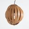 Spiral Kinetics Hanging Lamp in Wood 9