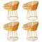 Honey Circo Dining Chair by Sebastian Herkner, Set of 4 2