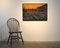 David Tycho, Post-Industrial Sunset, 2021, acrilico su tela, con cornice, Immagine 6