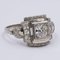 Art Decò Ring in Platinum with Diamond, 1930s, Image 2