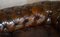 Sofá Chesterfield victoriano antiguo de cuero marrón con cojines de plumas, Imagen 12