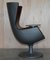 Brown Leather Eurostar Egg Armchairs by Philippe Starck for Cassina, Set of 2 12