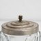 Antique Victorian Lidded Sugar Pot in Metal and Glass, Image 18