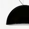 Lámpara de suspensión Sonora 490 en negro de Vico Magistretti para Oluce, Imagen 2