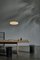 Lampada da soffitto nr. 2065 con diffusore bianco e dettagli neri di Gino Sarfatti per Astep, Immagine 7
