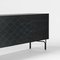 Credenza Couture in legno di frassino tinto nero di Färg & Blanche per Bd Barcelona, Immagine 5