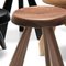 Berger and Meribel Wood Stools by Charlotte Perriand for Cassina, Set of 12, Image 7