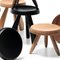 Tabourets Berger et Meribel en Bois par Charlotte Perriand pour Cassina, Set de 12 2