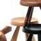 Berger and Meribel Wood Stools by Charlotte Perriand for Cassina, Set of 12 9