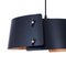 Black Brass Glip Flush Mount Lamp by Jesper Ståhl for Konsthantverk Tyringe 1, Image 7