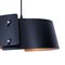 Black Brass Glip Flush Mount Lamp by Jesper Ståhl for Konsthantverk Tyringe 1 8