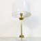Mid-Century Italian Column-Shaped Table Lamp in Acrylic Glass and Brass, 1970s, Image 5