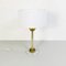 Mid-Century Italian Column-Shaped Table Lamp in Acrylic Glass and Brass, 1970s, Image 2