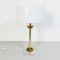 Mid-Century Italian Column-Shaped Table Lamp in Acrylic Glass and Brass, 1970s 3