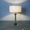 Mid-Century Italian Column-Shaped Table Lamp in Acrylic Glass and Brass, 1970s 8