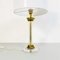 Mid-Century Italian Column-Shaped Table Lamp in Acrylic Glass and Brass, 1970s, Image 6
