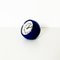 Mid-Century Italian Spherical Blue Plastic Clock Boule from Lorenz, 1960s, Image 3