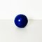 Mid-Century Italian Spherical Blue Plastic Clock Boule from Lorenz, 1960s, Image 5