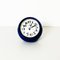 Mid-Century Italian Spherical Blue Plastic Clock Boule from Lorenz, 1960s 1