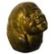 Italienischer Art Deco Bronzekopf, 1900er 1