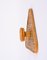 Perchero italiano Mid-Century triangular de ratán y bambú, años 60, Imagen 2