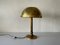 Large Mid-Century Modern German Brass Table Lamp by Florian Schulz, 1970s 2
