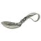 Small Danish Cactus Tea Spoon in Silver from Georg Jensen, 1932 1