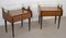 Tables de Chevet, Italie, 1960s, Set de 2 1