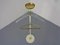 Valet Stand in Brass & Acrylic Glass & Leather from Vereinigte Werkstätten, Germany, 1950s, Image 2